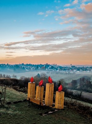 Fackelwanderung durch die Reben zum Galgenberg