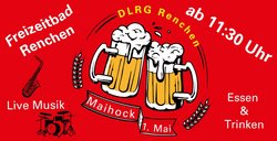 Maihock im Freizeitbad