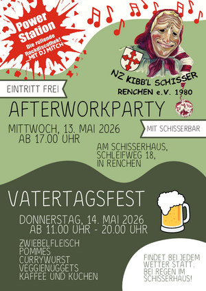 Afterworkparty und Vatertagsfest beim Schisserhaus