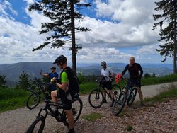 Mit dem MTB zur Badener Höhe