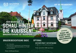 Brauereiführung bei Bauhöfers