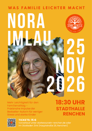 Nora Imlau kommt zu uns!